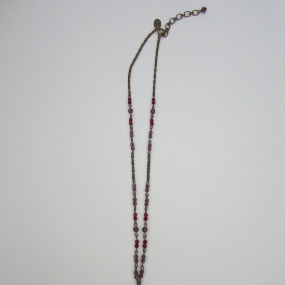 Vintage Liz Palacios' Purple/Red Swarovski Crystal - Picture 2 of 7